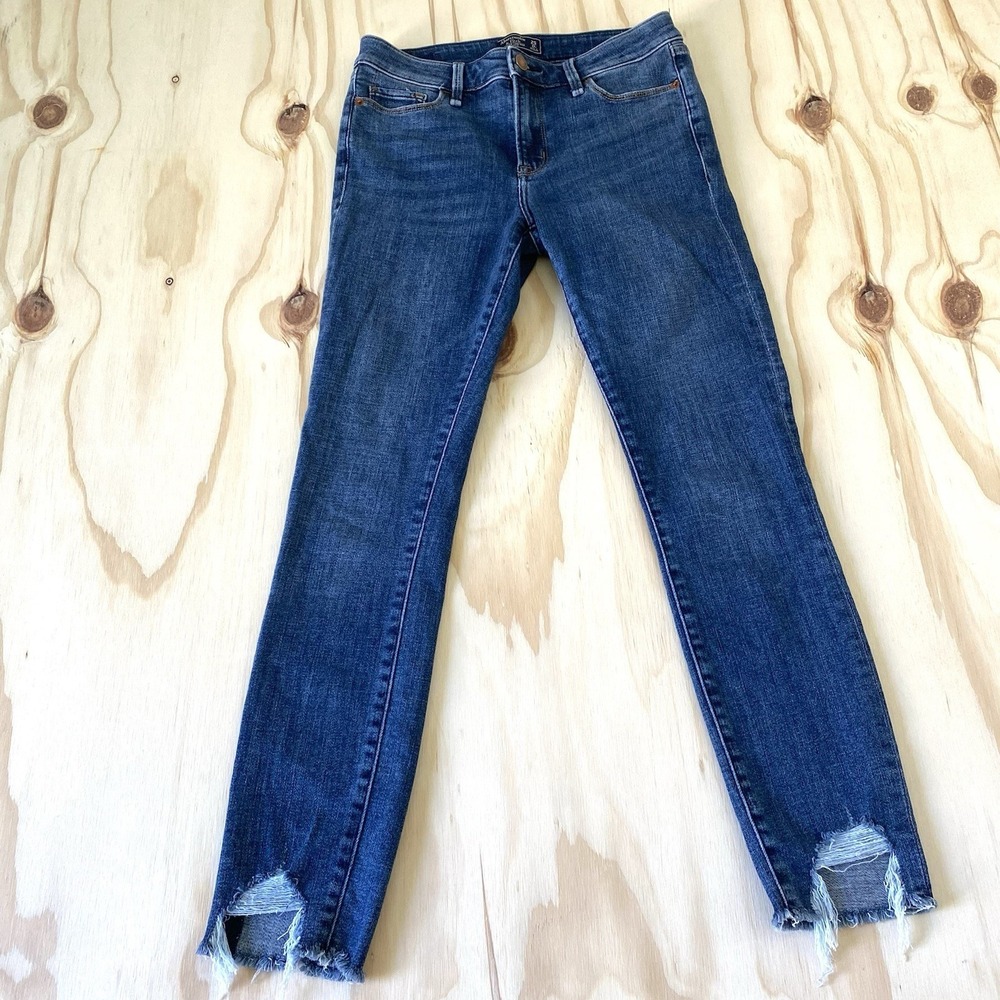 Abercrombie & Fitch Harper Low Rise ankle Sz 0/25 R